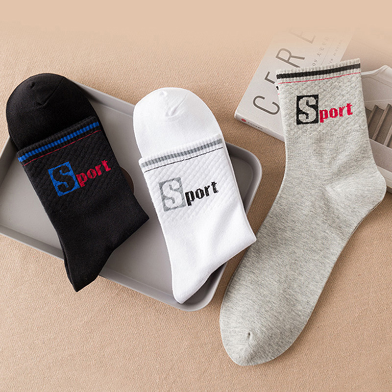3 ペア/パックビッグラージソックス EU 47、48、49 - Cotton Crew Sock Pack のレビューと価格