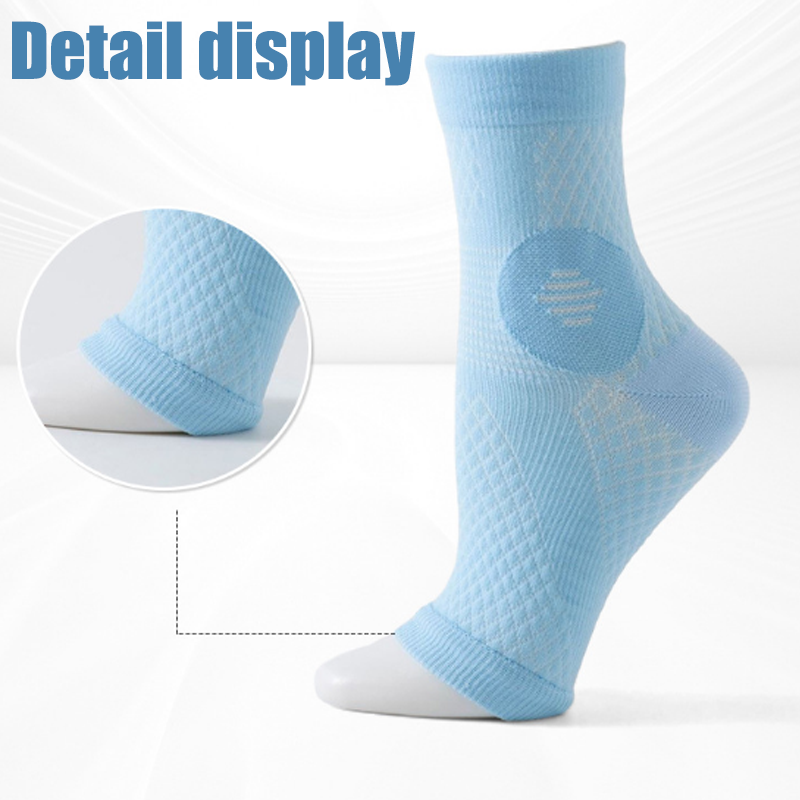 スポーツアンクルソックスソフトサイクリング足首サポートブレー - Ankle Brace Sock のレビューと価格