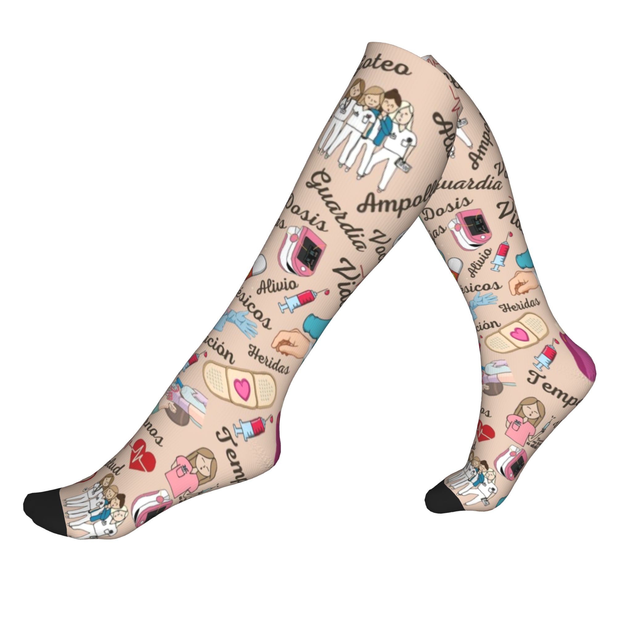 ドクターナース医療医学Enfermera En Apuros - Compression Sock Medical のレビューと価格