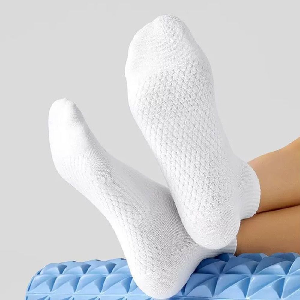 新作コットンローカットソックス 通気性メッシュ 吸汗性ショー - No Show Sock Women のレビューと価格