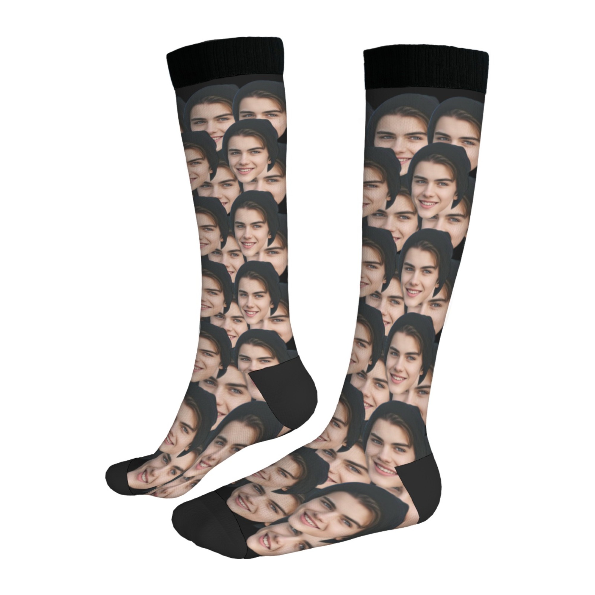 男性と女性向けのカスタムアバターソックス、カスタム写真ソック - No Show Sock Women のレビューと価格