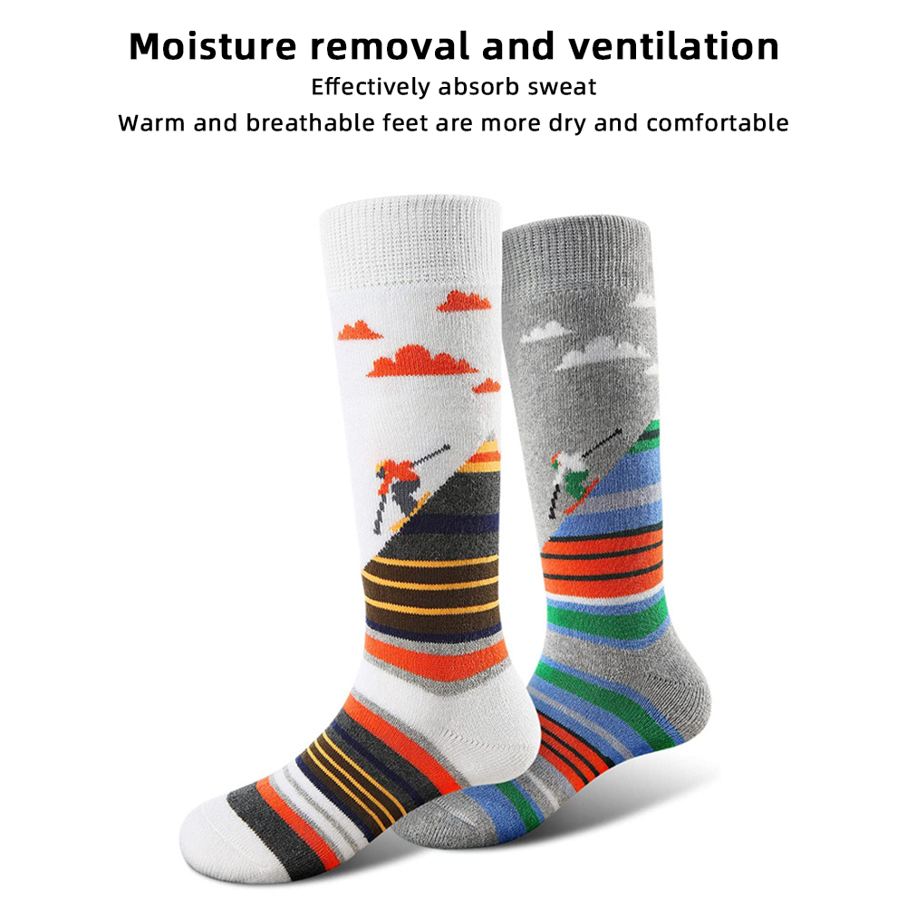 男性と女性のためのスキーソックス,軽量,滑り止め,ハイキング - Wool Hiking Sock のレビューと価格