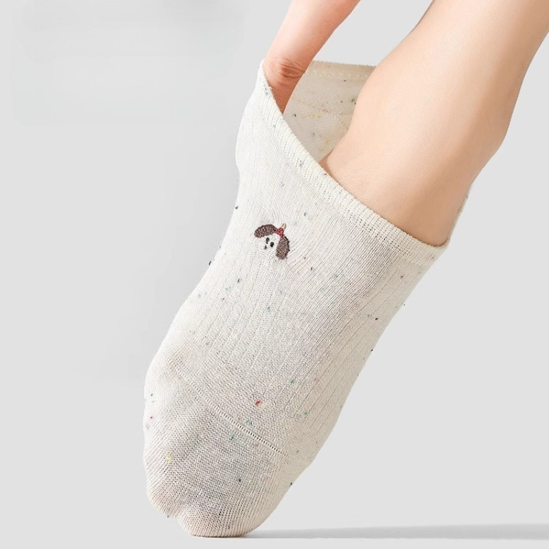 レディース 夏 薄手 滑り止め ショートソックス イン トレ - No Show Sock Women のレビューと価格